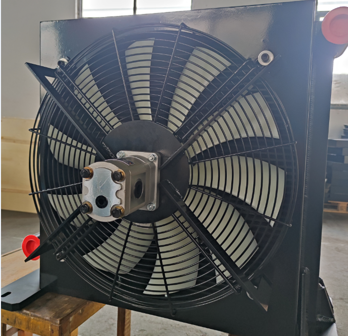 湿喷机用液压油散热器